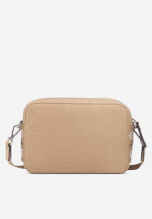 GUESS - Garnon camera crossbody - beige