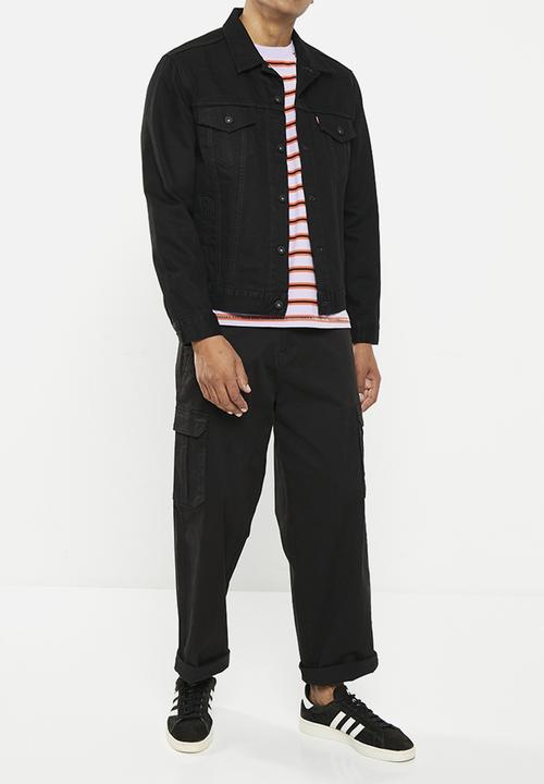 Levi’s® - The trucker jacket za dark horse trucker - black 