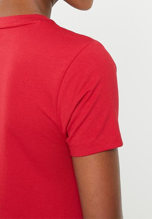 POLO - Wmn Kelly V-Neck Tee - Red