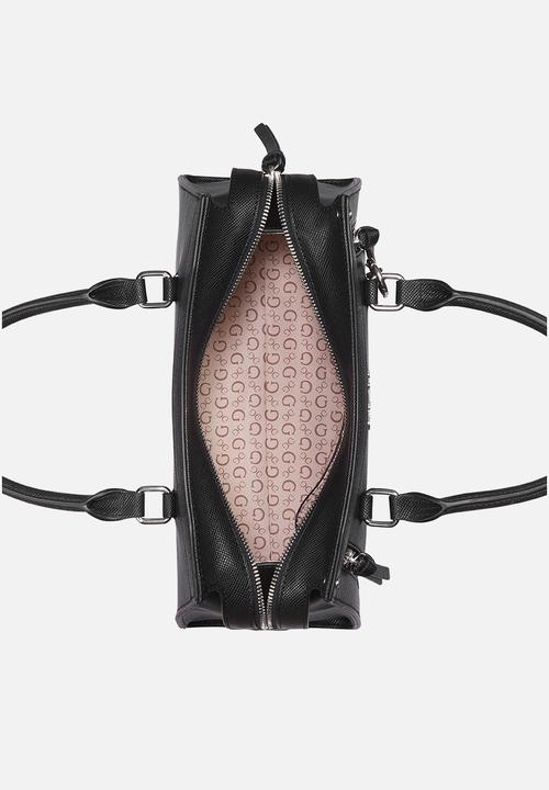 GUESS - Wrenley satchel - black