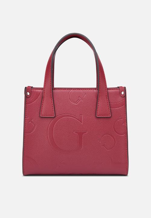 GUESS - Forber mini tote - red