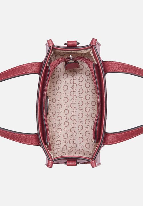GUESS - Forber mini tote - red