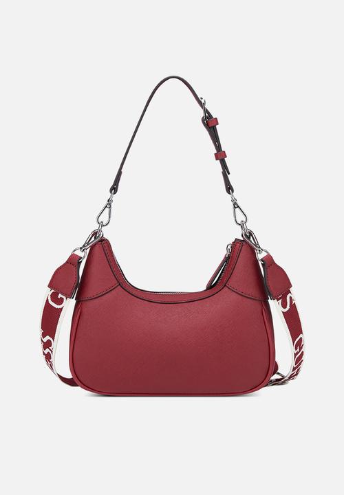 GUESS - Berkton mini top zip - red