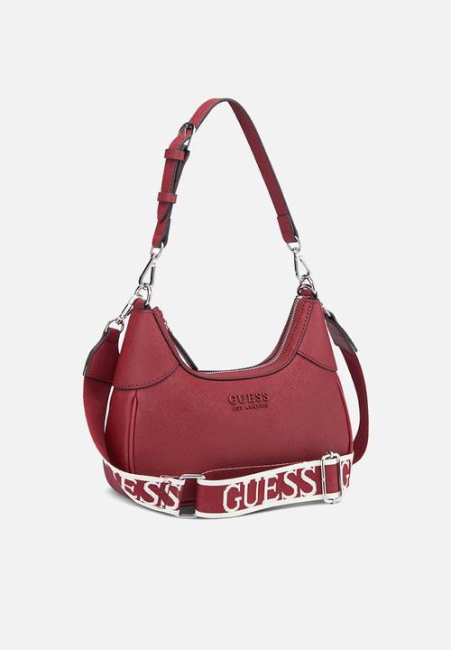 GUESS - Berkton mini top zip - red