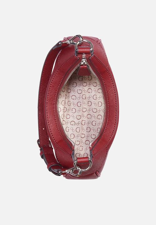 GUESS - Berkton mini top zip - red