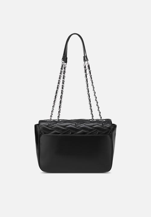GUESS - Briella flap crossbody - black