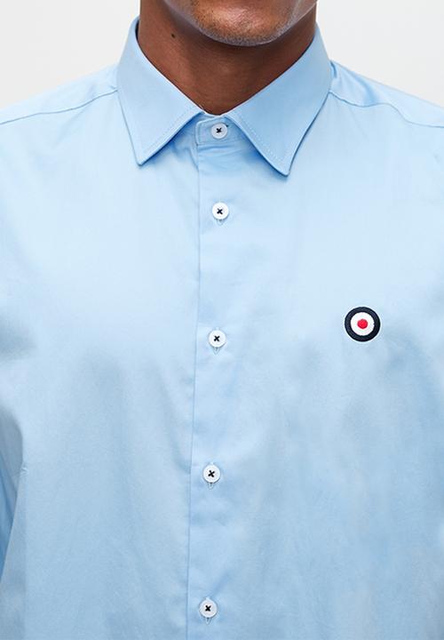 Ben Sherman - Essential target shirt long sleeve - sky