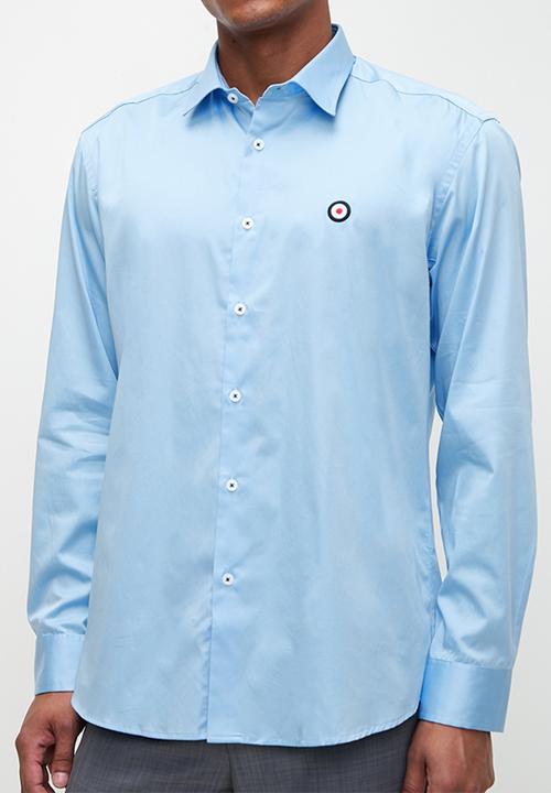 Ben Sherman - Essential target shirt long sleeve - sky