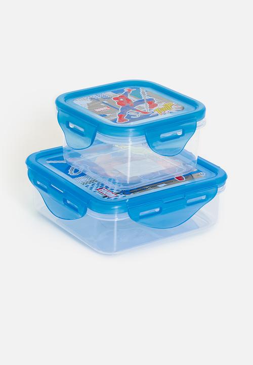 Disney - Spiderman food storage 290 - Blue