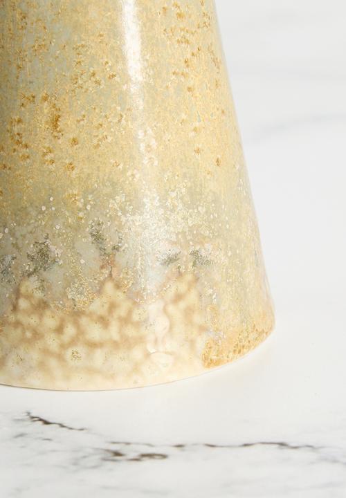 Sixth Floor - Candle Stick Stoneware - Green