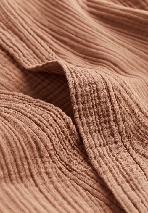 H&M - Muslin dressing gown - brown