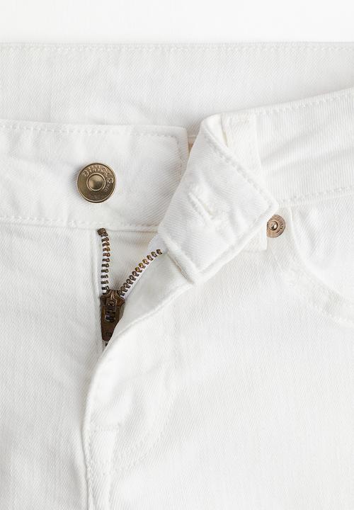 H&M - Flared low jeans - cream