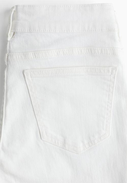 H&M - Flared low jeans - cream