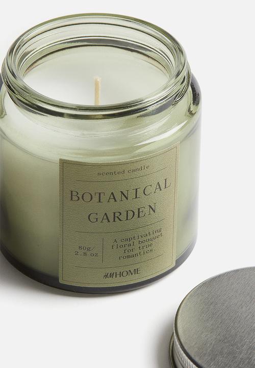 H&M - Small scented candle in glass holder - botanical garden