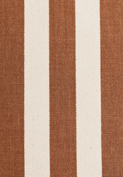H&M - Outdoor cushion cover - brown striped