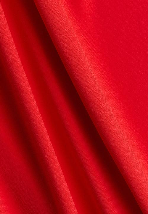 H&M - Strappy bodycon dress - red