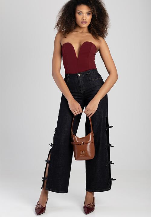 SISSY BOY - Bev bucket bag - brown