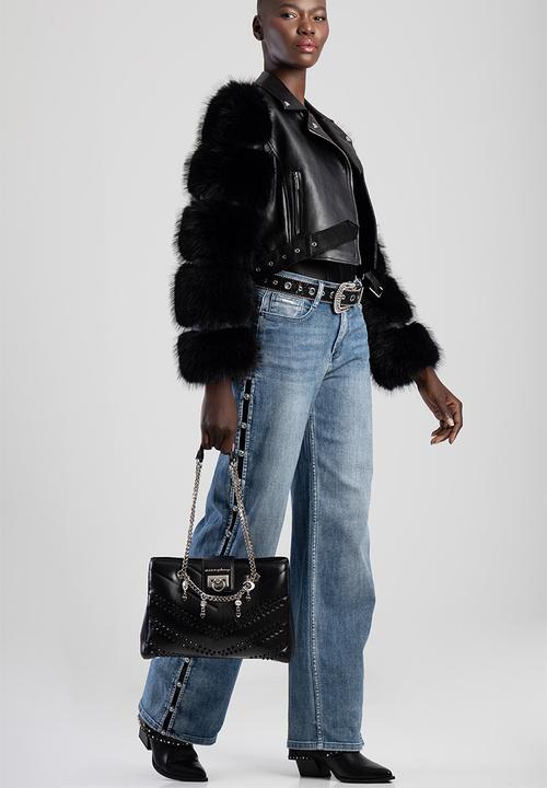 SISSY BOY - Charm shoulder bag - black