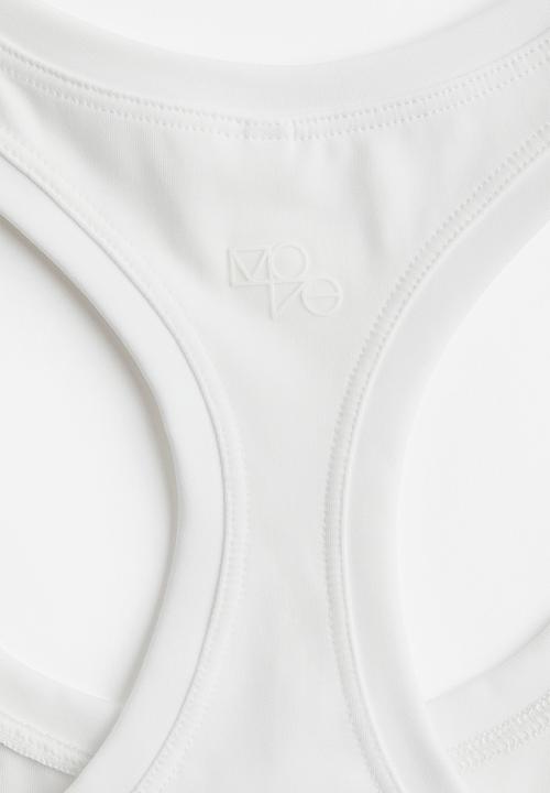 H&M - Sports vest top with softmove™ - white