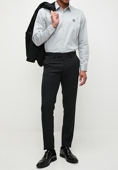 Ben Sherman - Essential target shirt long sleeve - ash grey