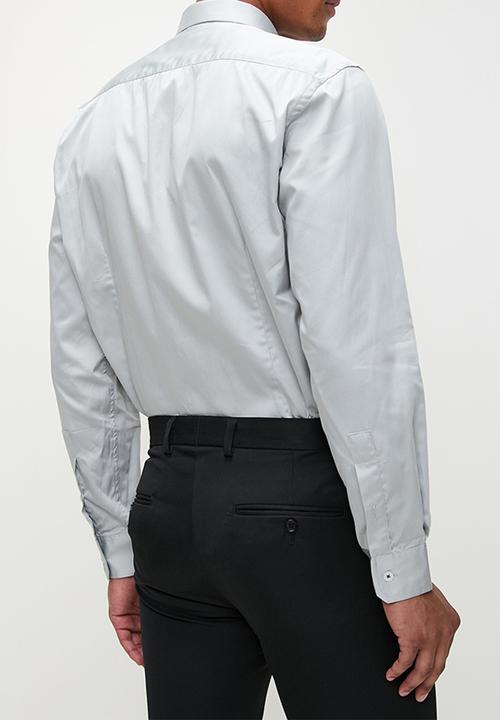 Ben Sherman - Essential target shirt long sleeve - ash grey