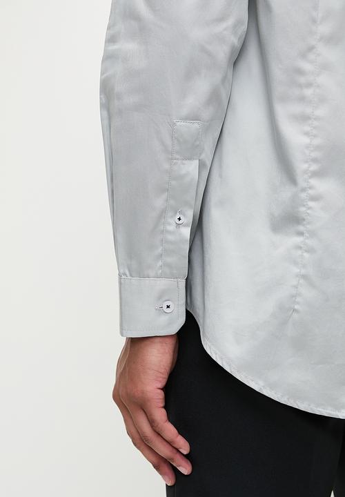 Ben Sherman - Essential target shirt long sleeve - ash grey
