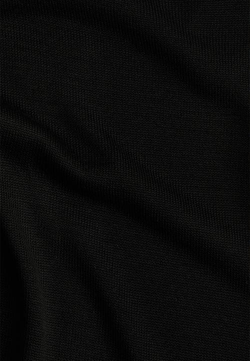 H&M - Knitted T-shirt - black