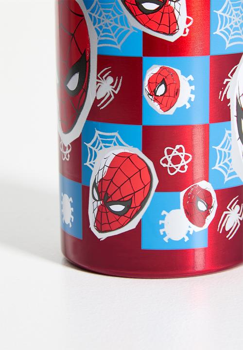Pop Candy - Spiderman aluminium bottle 400 - Red