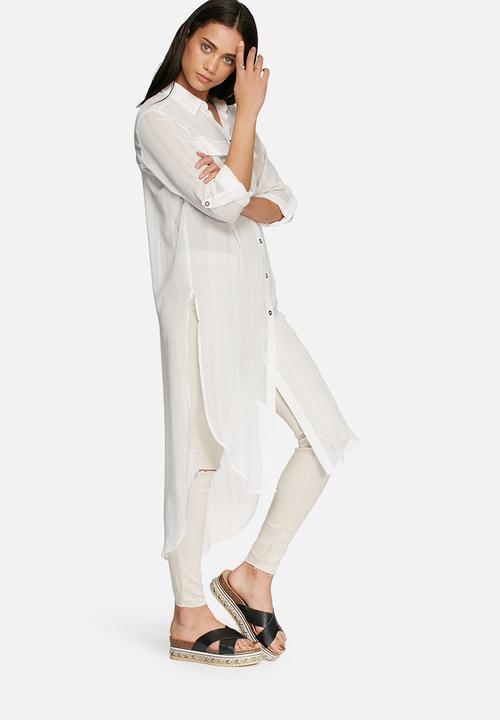 Glamorous - Sheer long shirt 