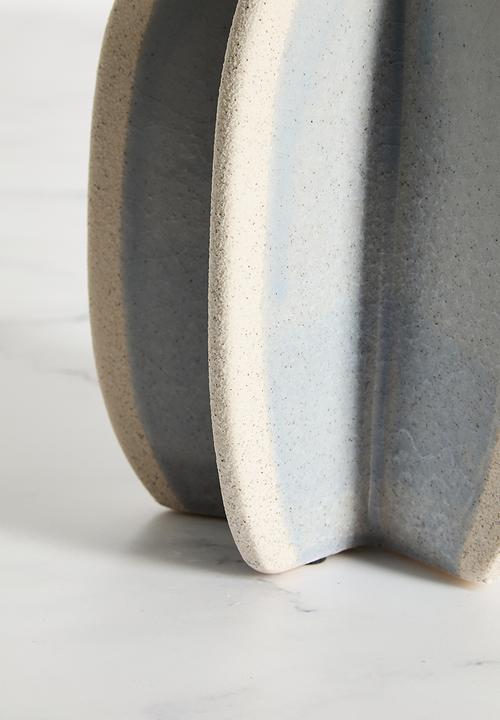 Sixth Floor - Vase Stoneware - Blue