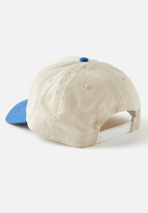 Cotton On - 5 Panel Hat - Washed Cream