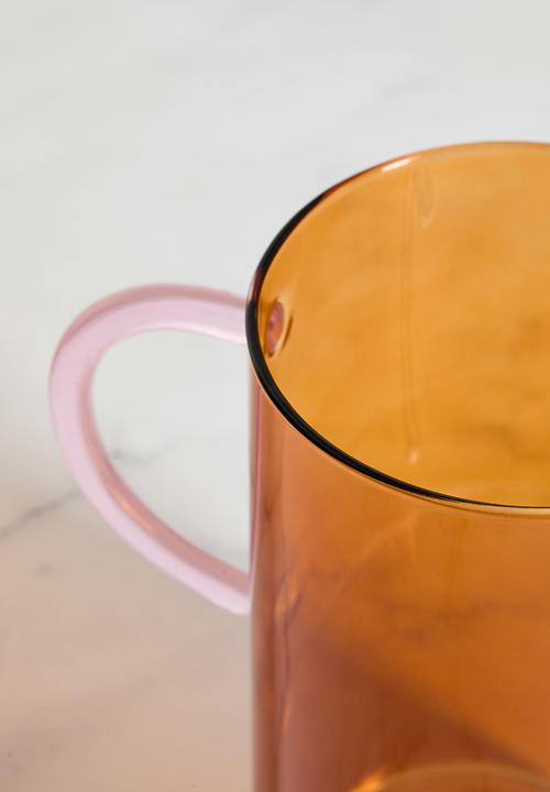 Sixth Floor - Vase Glass - Amber