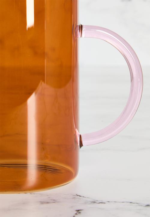 Sixth Floor - Vase Glass - Amber