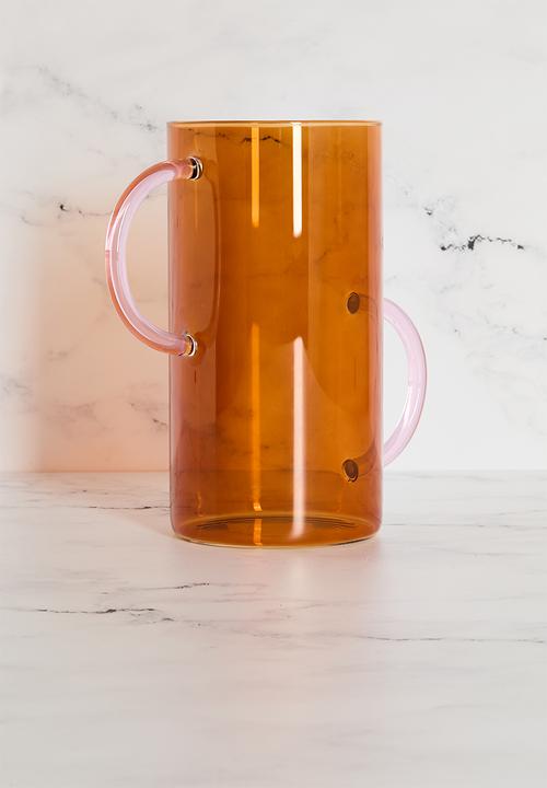 Sixth Floor - Vase Glass - Amber