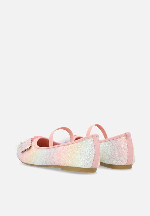 Pop Candy - Floral décor pumps - pink