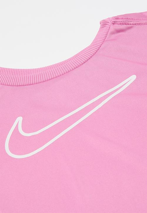 Nike - Nike dri-fit s tee basic - magic flamingo