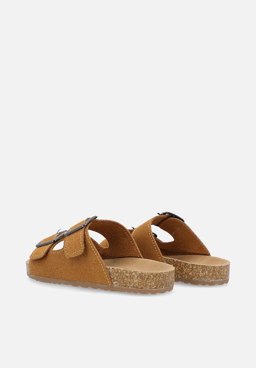 Pop Candy - Twin strap sandal - tan brown