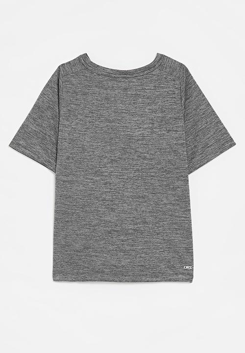 Nike - Nike dri-fit short sleeve top - black heather