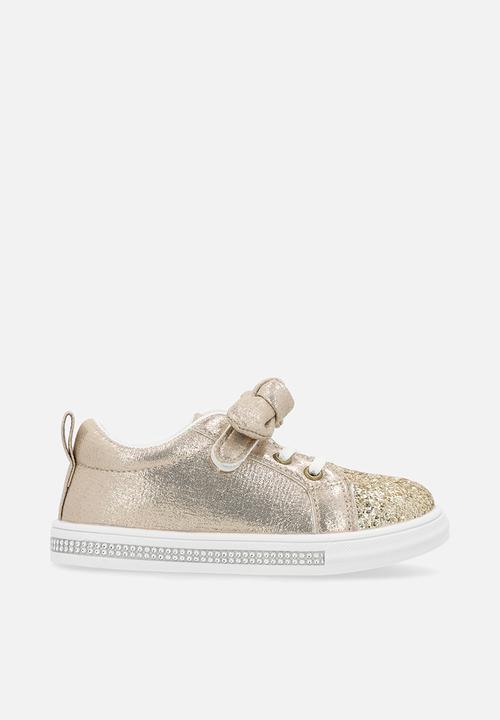 Pop Candy - Glitter sneaker - gold