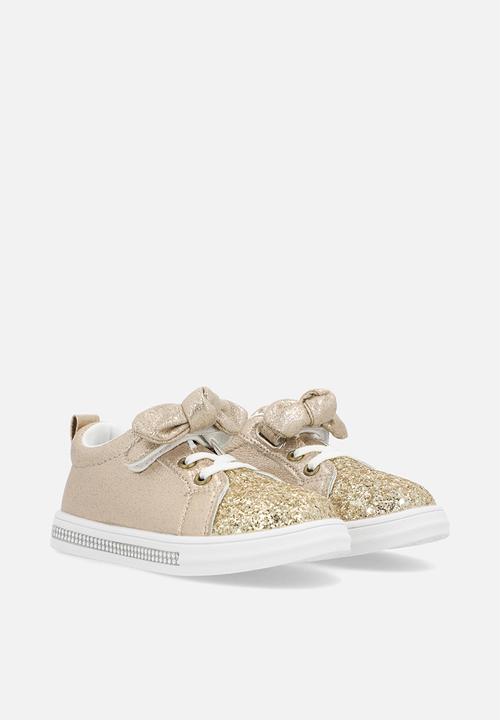 Pop Candy - Glitter sneaker - gold