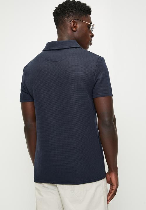 Brave Soul - Polo T-Shirts - Navy
