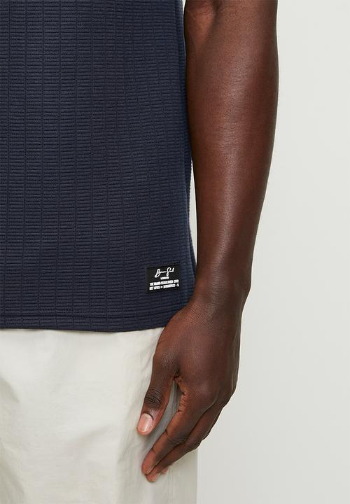 Brave Soul - Polo T-Shirts - Navy
