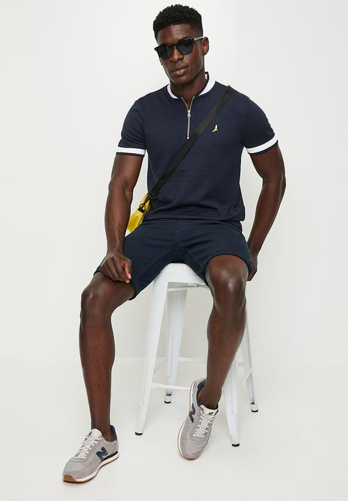 Brave Soul - Polo T-Shirts - Navy