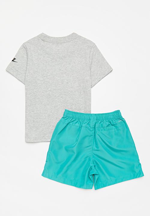 Nike - Nike woven short set - dusty cactus & grey