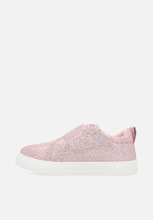 Pop Candy - Metallic strap sneakers - pink