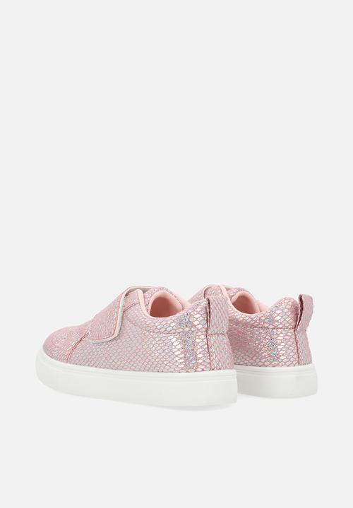 Pop Candy - Metallic strap sneakers - pink