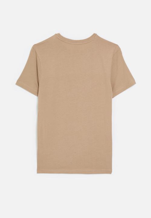 POLO - Boys rick short sleeve tee - taupe