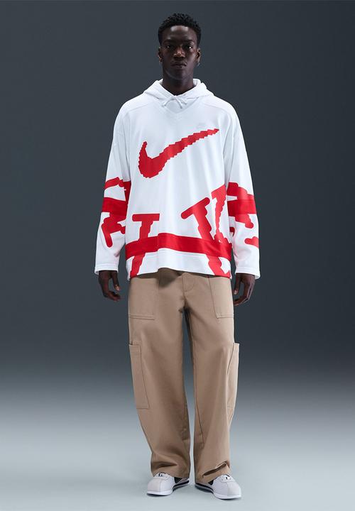 Nike Club Hockey Jsy Neo Vrsty - White/University Red/University Red