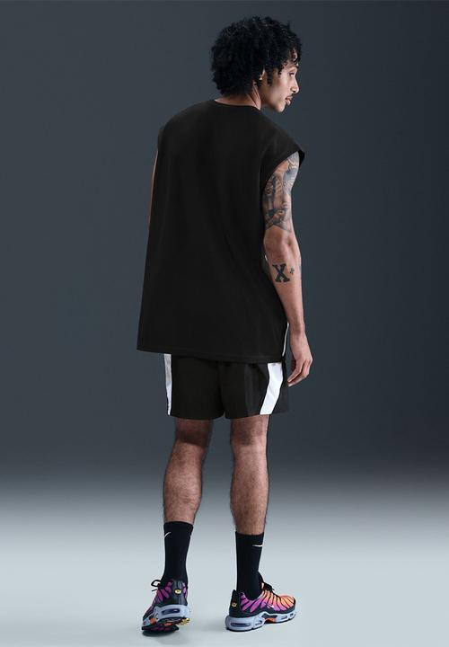 Nike - Nike Air Ss Lifestyle Jsy Top  - Black/White/White