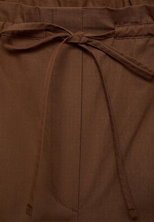 MANGO - Trousers Lupe - Brown